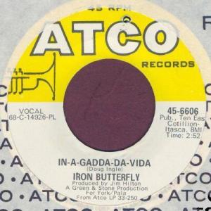 iron butterfly single